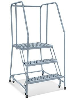 3 Step Grip Step Ladder - Assembled with 20" Top Step