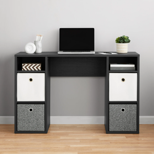 Mainstays 4-Cube Storage Desk – ADVANCED SOLUTIONS DISPLAY