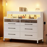 6 Drawer Dresser for Bedroom, Double Dressers & Chests