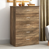 Allyannah 5 Drawer 31.5'' W Dresser