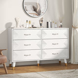 6 Drawer Dresser for Bedroom,Wood