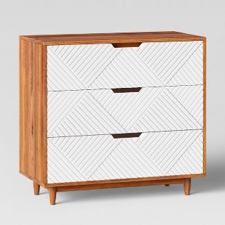Touraco Dresser White/Brown