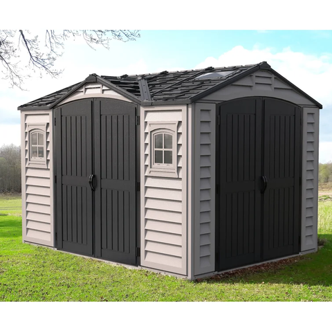 Apex Pro 10 ft. 5 in. W x 8 ft. D Plastic Storage Shed