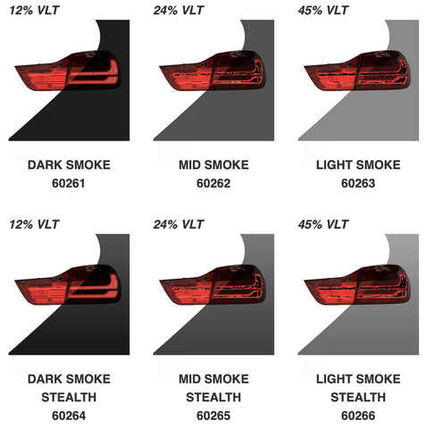 Luxe LightWrap Headlight/Taillight Tint Vinyl