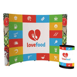 10' Echo Pop-Up Display Kit (Mural with Fabric Ends)