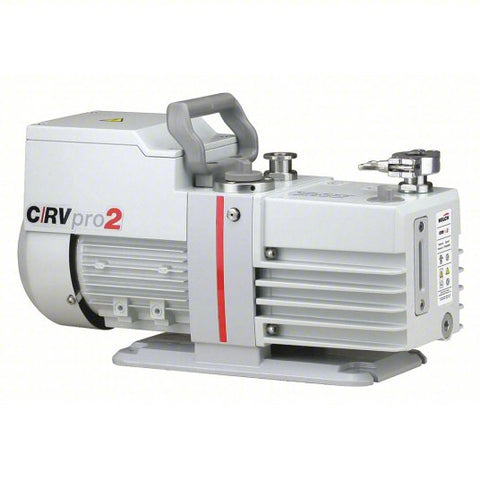 WELCH Vacuum Pump: 0.4 hp, 1 Phase, 115V AC, 0.37 cfm Free Air Displacement, 29.9 in Hg Max Vacuum