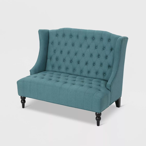 Leora Winged Loveseat