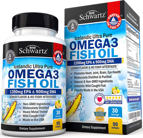 fish Oil Omega 3 EPA & DHA 2250 mg
