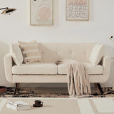 Jadier 66" Upholstered Loveseat Square Sofa