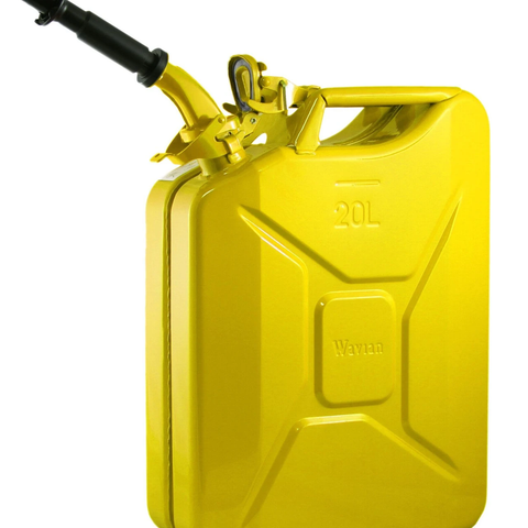 Wavian USA Gas Can Yellow 20 Liter w/Nozzle (3011)
