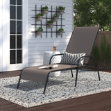 Outdoor Metal Chaise Lounge
