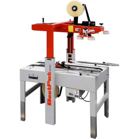 BestPack™ MBD22 Semi-Automatic Adjustable Case Sealer, Bottom Belt Drive, 2" Tape Head