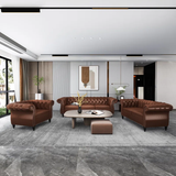 Brisny 3 - Piece Faux Leather Living Room Set