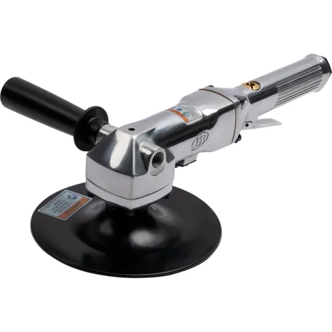 Ingersoll Rand® 7" Air Angle Polisher & Buffer, Composite Pad, 3000 RPM, 0.5 HP