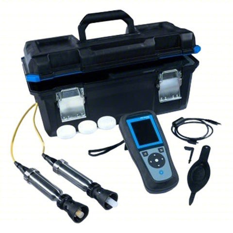 HACH Dissolved Oxygen Meter: Dissolved Oxygen, 200% DO Concentration - Max, 0.1, 0°C – 60°C, Digital