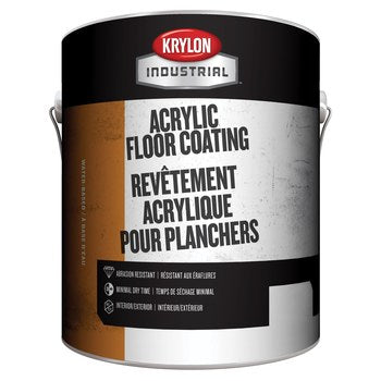 Krylon Industrial K0500 Gray Gloss Acrylic Enamel Paint - 1 gal Can - 02500