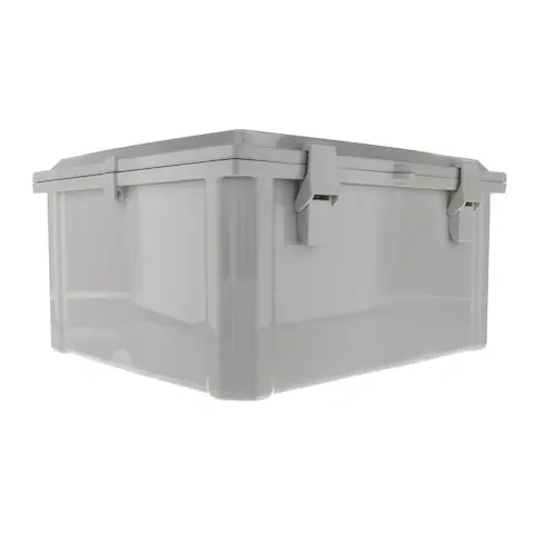 DIN Rail Mount Enclosures Polycarbonate Enclosure; with Opaque Cover; 16 in x 14 in x 8 in