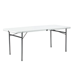 6 Foot Bi-Fold Plastic Folding Table
