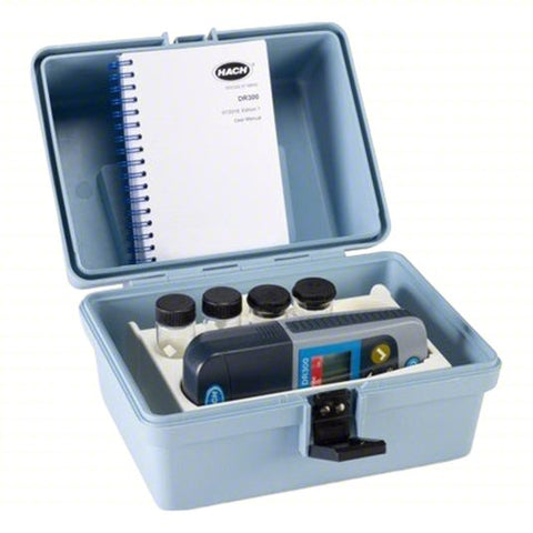 HACH Pocket Colorimeter: Chlorine, 528 nm Wavelengths, 0.05 mg/L (MR)/0.1 mg/L (HR), LED, DR300