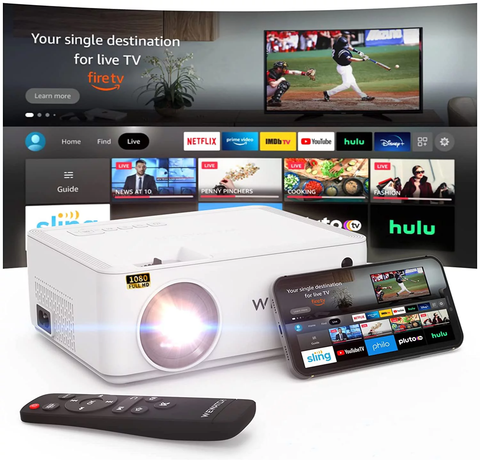 V10 Portable Projector 1080P, 8500