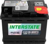 Interstate Batteries Automotive Battery 12V 65Ah 770CCA (MTZ-65) Automobile SLI AGM