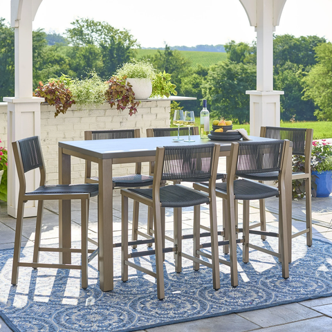 Better Homes & Gardens Tarren 5-Piece High Dining Set, Black