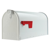 Architectural Mailboxes Post Mount Black Metal Large Mailbox