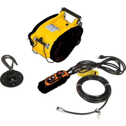 Vestil™ EMH Electric Mini Hanging Cable Hoist, 1000 lb. Capacity, 90' Lift, 115V