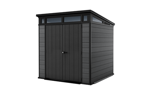 Cortina 7x7 Storage Shed - Graphite