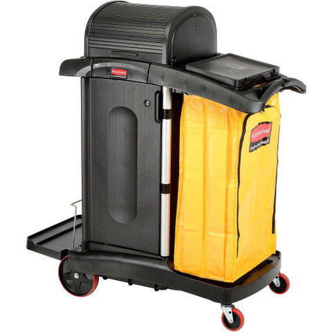 High Security Healthcare Cleaning Cart