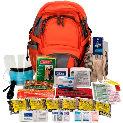 PhysiciansCare® Emergency Preparedness Backpack-XL - 63 Pieces-2 packs