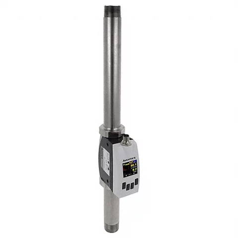 NUMATICS Flow Sensor: 1/2 in NPT Inlet Size, 1/2 in NPT Outlet Size, 5 Pin M12 Connector, AF2, NPT