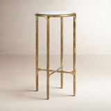 Evelynn 24" H x 12" W Iron End Table