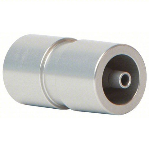 MAXTEC Two-In-One Tubing Adapter: Cannula/Large Bore/Small Bore, Aluminum, 3 in L x 4 in W x 1 in H