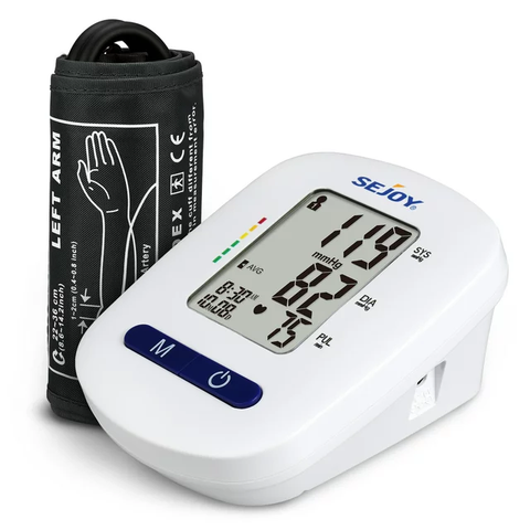 Sejoy Upper Arm Blood Pressure Monitor