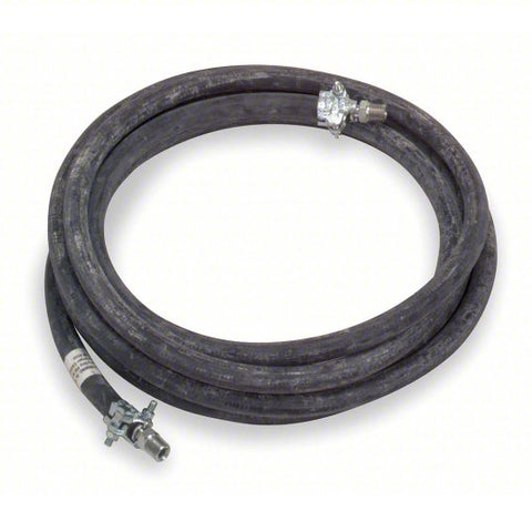 Steam Hose: 1 in Hose Inside Dia., 25 ft Hose Lg, 1 5/8 in Hose Outside Dia., Red