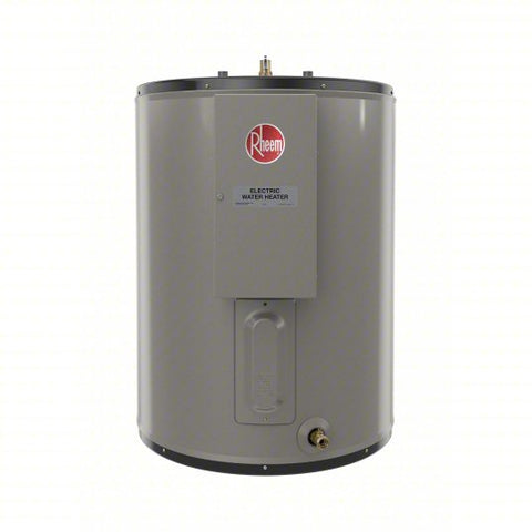 Electric Water Heater: 208V AC, 36 gal, 6,000 W, Single/Three Phase, 31.5 in Ht, 30 gph @ 40°F
