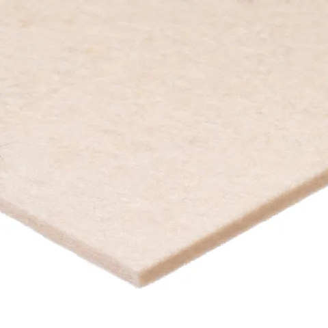 USA Sealing Felt Felt Sheet 36"L x 12"W x 1/16" Thick, White, F1, 30-40A