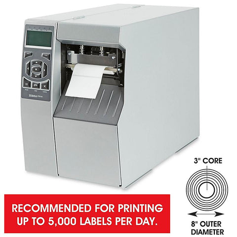 Zebra ZT510 Industrial Barcode Printer - Internal Rewind, 203 dpi