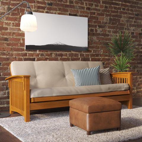 Kali 6 Inch Futon Mattress with Tufted Cover