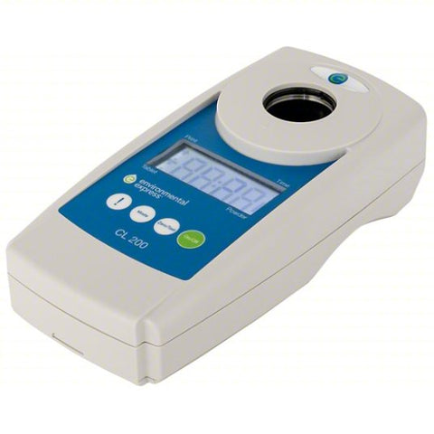 ENVIRONMENTAL EXPRESS Colorimeter: Chlorine, 530 nm Wavelengths, 0.01 A, 3% Accuracy, LED