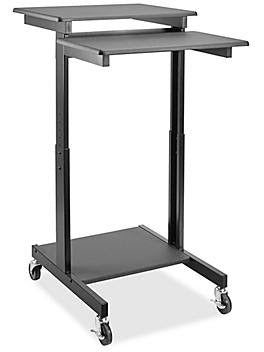 Workstation Cart - 31 x 24 x 39 - 45"