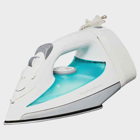 Hamilton Beach Retractable Cord Iron, White, Model 14212