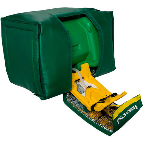 7501T, 9-Gallon Tempered Gravity Operated Heated Portable Eyewash