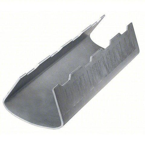 Pipe Protection Saddle: Steel, For 8 in Insulation Outside Dia, 12 in Overall Lg, 1