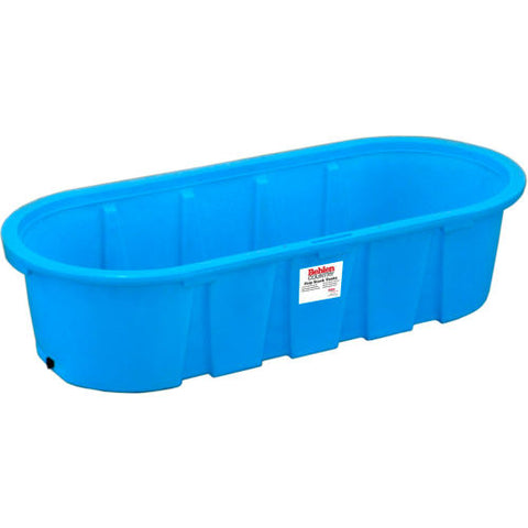 Poly Stock Tank 52112187 3'x2'x8' Round-End 300 Gallon