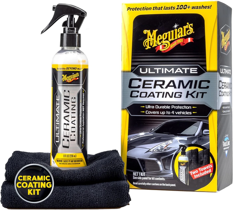 Meguiar's Ultimate Ceramic Coating Kit with Microfiber Towels (G240100)