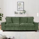 DADO DIDO 71.25" Modern Loveseat Sofa for Living Room with Removable Sofa Cushion and Detachable Sofa Cover, Small Sofa for Small Space