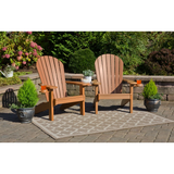 Aatikah Plastic Adirondack Chair (Set of 2)