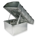 Steel 48"L, 39"H, 48"W, Roof Fan w.Motor